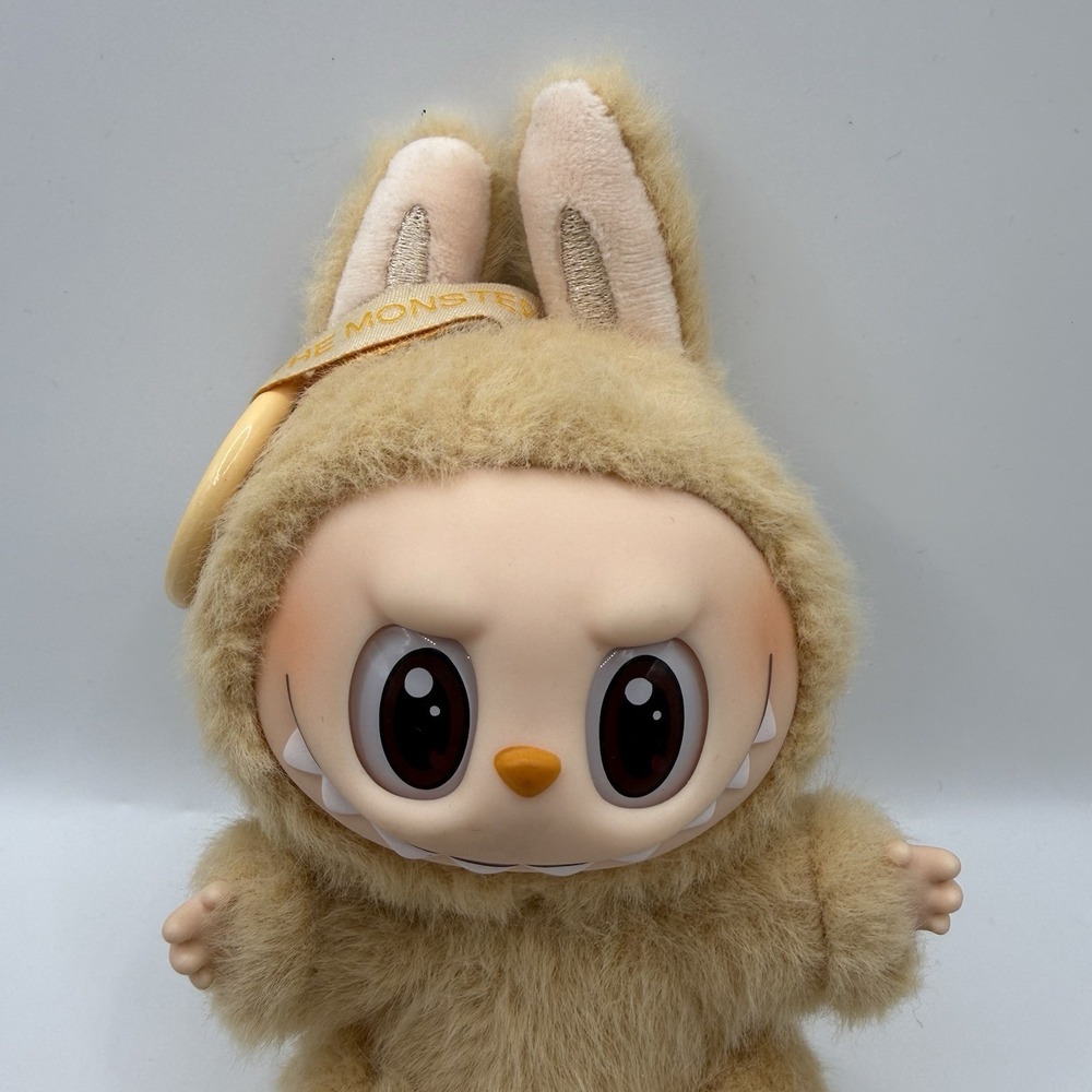 Authentic Pop Mart LABUBU The Monsters Have A Seat Vinyl Plush BABA Bag Charm - Picture 3 of 10